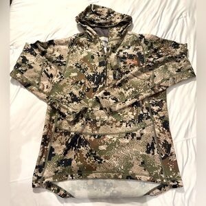 Sitka hoodie quarter zip
